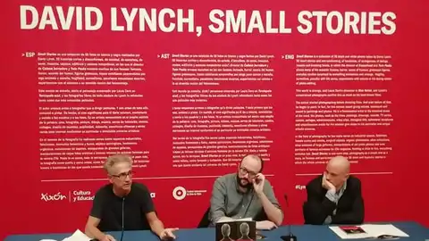 Presentación de la exposición "David Lynch, Small Stories" Festival Internacional de Cine de Gijón