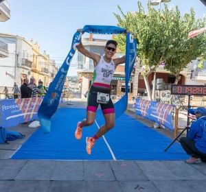 Maje Sánchez, campeona autonómica de duatlón en 2019. Maje Sánchez, campeona autonómica de duatlón en 2019.