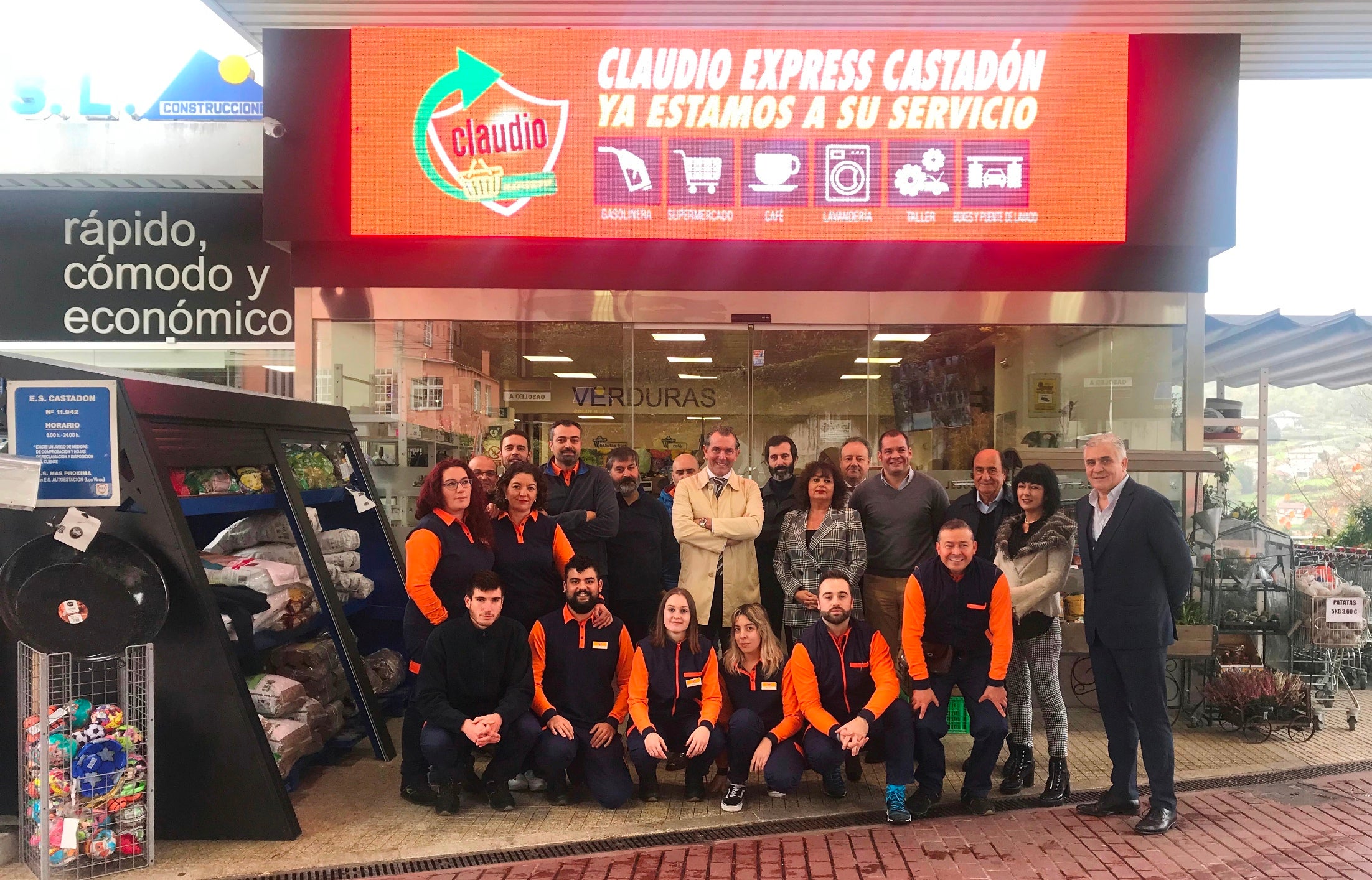 Apertura Claudio Express en Castadón Apertura Claudio Express en Castadón