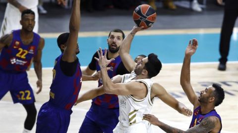 El base del Real Madrid, Facundo Campazzo. 