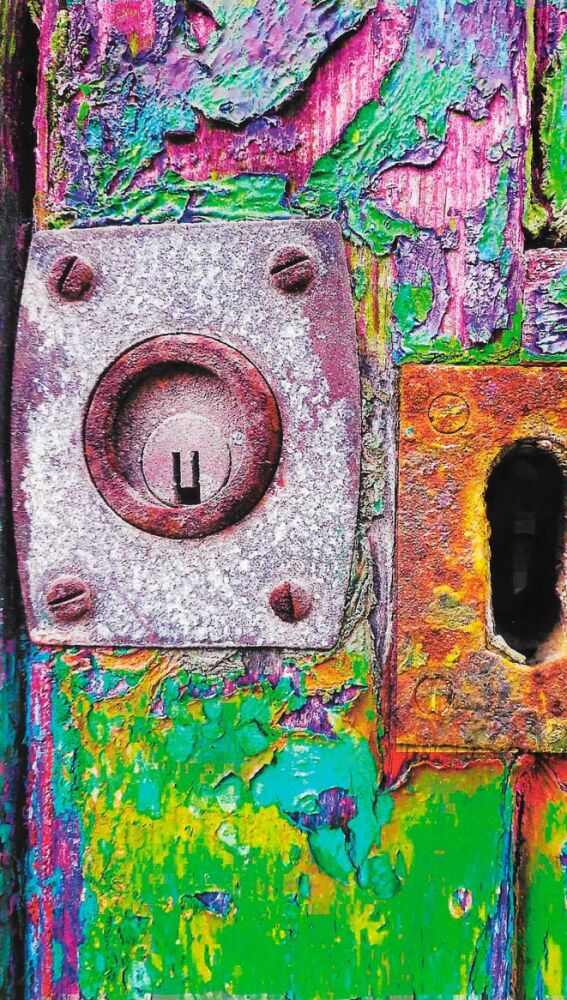 Fotografía de la exposición ‘Las puertas del color’.