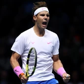 Rafa Nadal celebra el triunfo Rafa Nadal celebra el triunfo