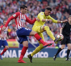 Partido entre el Atlético de Madrid y el Villarreal Partido entre el Atlético de Madrid y el Villarreal