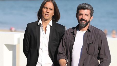 Fotograf&iacute;a tomada durante la presentaci&oacute;n de la primera temporada, en el Festival de San Sebasti&aacute;n