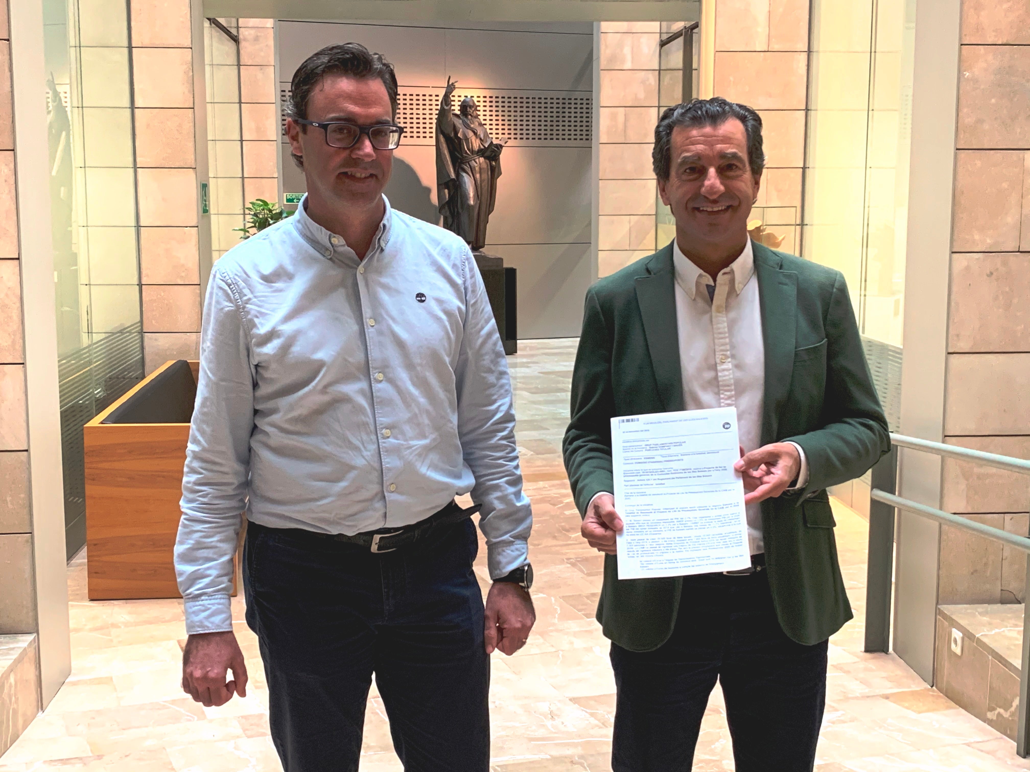 El PP presenta una enmienda a la totalidad de los presupuestos del Govern El PP presenta una enmienda a la totalidad de los presupuestos del Govern