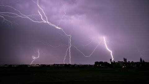 Rayos sobre Baleares