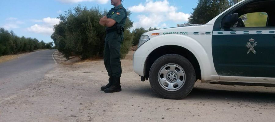 Imagen de archivo de un guardia civil Imagen de archivo de un guardia civil