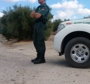 Imagen de archivo de un guardia civil Imagen de archivo de un guardia civil