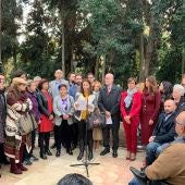 Acto contra la violencia de género en Málaga