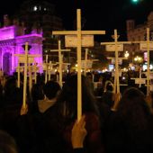Ciudades de toda España se tiñen de morado en el 25N, Día Internacional contra la Violencia de Género.