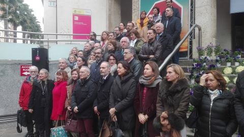 El acto institucional de Ciudad Real se ha celebrado en la escalinata de la Subdelegaci&oacute;n del Gobierno