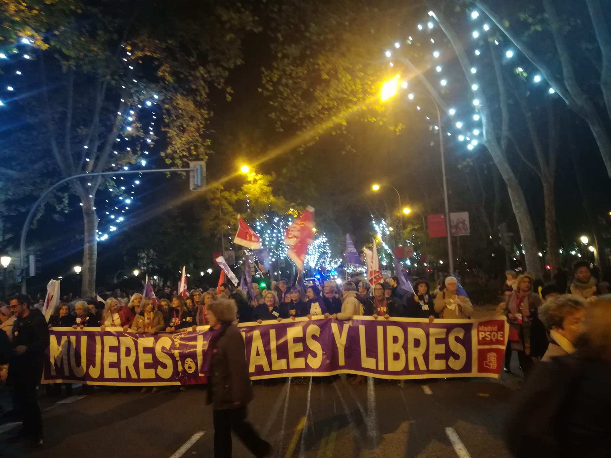 Manifestaciones en toda España claman por la igualdad y contra la violencia de género Manifestaciones en toda España claman por la igualdad y contra la violencia de género