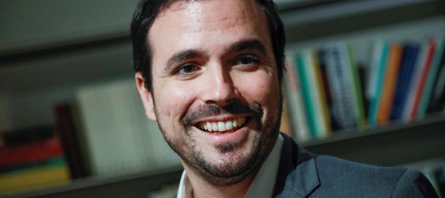 El coordinador federal de IU, Alberto Garzón El coordinador federal de IU, Alberto Garzón