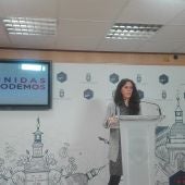 Nieves Peinado, portavoz de Unidas Podemos en el Ayuntamiento de Ciudad Real