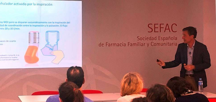 SEFAC acoge el taller “Claves para mejorar la salud de tus pacientes con problemas crónicos respiratorios" SEFAC acoge el taller “Claves para mejorar la salud de tus pacientes con problemas crónicos respiratorios"