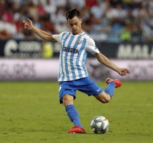 Juanpi, jugador del MálagaCF Juanpi, jugador del MálagaCF