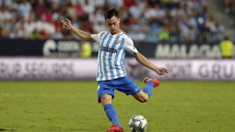 Juanpi, jugador del M&aacute;lagaCF