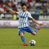 Juanpi, jugador del MálagaCF Juanpi, jugador del MálagaCF