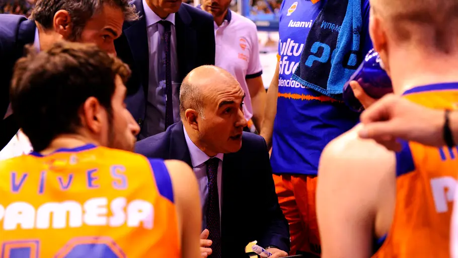 Jaume Ponsarnau, entrenador del Valencia Basket Jaume Ponsarnau, entrenador del Valencia Basket