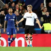 Wass celebra su gol al Chelsea Wass celebra su gol al Chelsea
