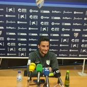 Juankar, jugador del Málaga CF Juankar, jugador del Málaga CF