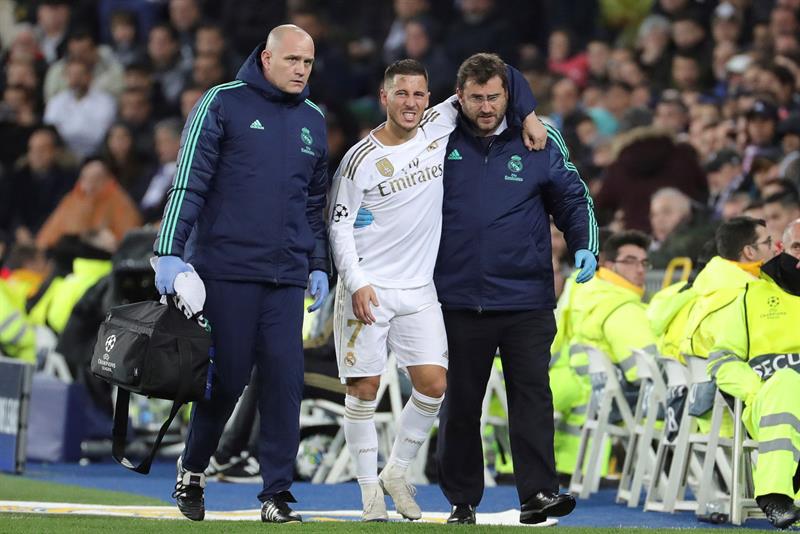 Hazard fue trasladado a la clínica para realizarle pruebas médicas y conocer el alcance de la lesión Hazard fue trasladado a la clínica para realizarle pruebas médicas y conocer el alcance de la lesión