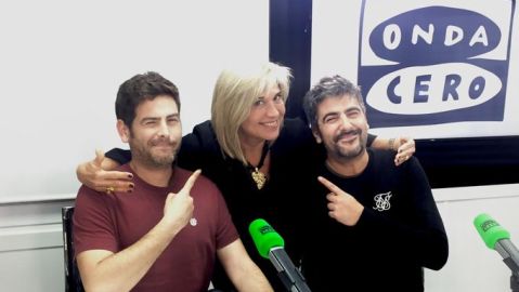 Estopa, con Julia Otero en Julia en la onda