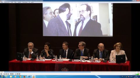 Actode homenaje a Alfredo Pérez Rubalcaba que se ha celebrado en el campus de Ciudad Real Actode homenaje a Alfredo Pérez Rubalcaba que se ha celebrado en el campus de Ciudad Real