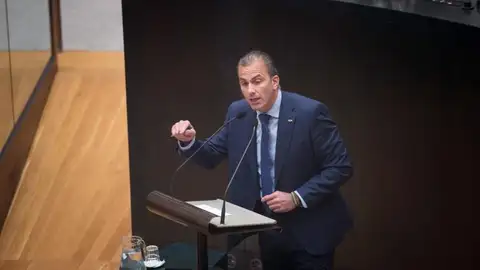 Javier Ortega Smith en el Ayuntamiento de Madrid Javier Ortega Smith en el Ayuntamiento de Madrid