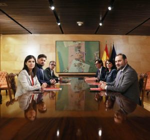 Reunión PSOE-ERC Reunión PSOE-ERC