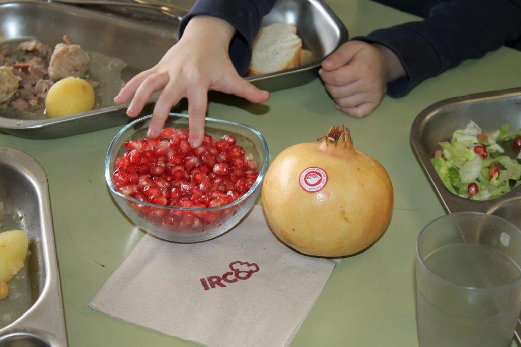 "La Granada Mollar de Elche con D.O es un superalimento y tenía que estar en los menús escolares" "La Granada Mollar de Elche con D.O es un superalimento y tenía que estar en los menús escolares"