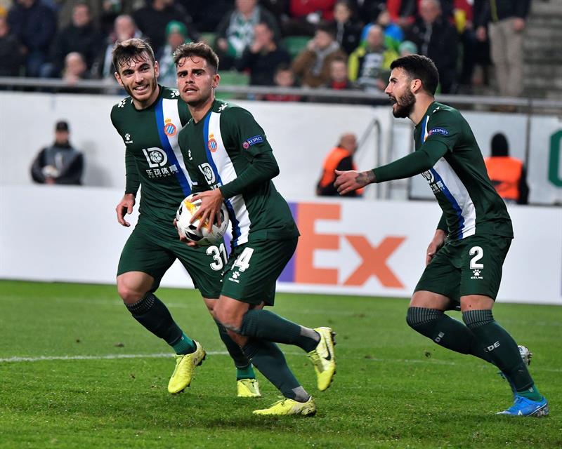 El Espanyol será primero tras empatar sobre la bocina contra Ferencvaros El Espanyol será primero tras empatar sobre la bocina contra Ferencvaros