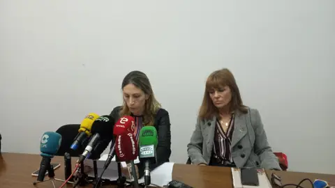 Amparo Cerdá y Aurora Rodil, concejalas de Vox Elche. Amparo Cerdá y Aurora Rodil, concejalas de Vox Elche.