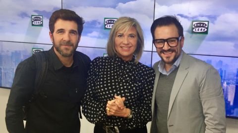 Gonzo, Julia Otero y Jordi Barri