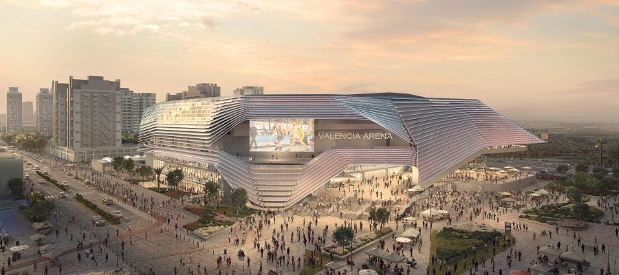 Figuración del futuro Arena València Figuración del futuro Arena València