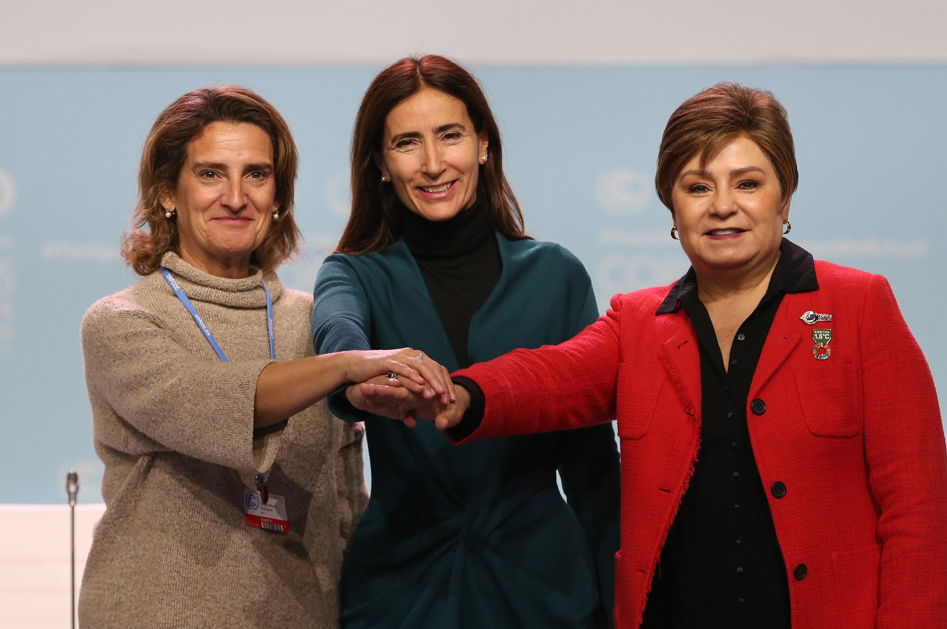 Sánchez y Ribera visitan las instalaciones de Ifema donde se celebrará la Cumbre del Clima Sánchez y Ribera visitan las instalaciones de Ifema donde se celebrará la Cumbre del Clima