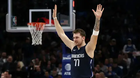 Luka Doncic, con los Mavericks Luka Doncic, con los Mavericks