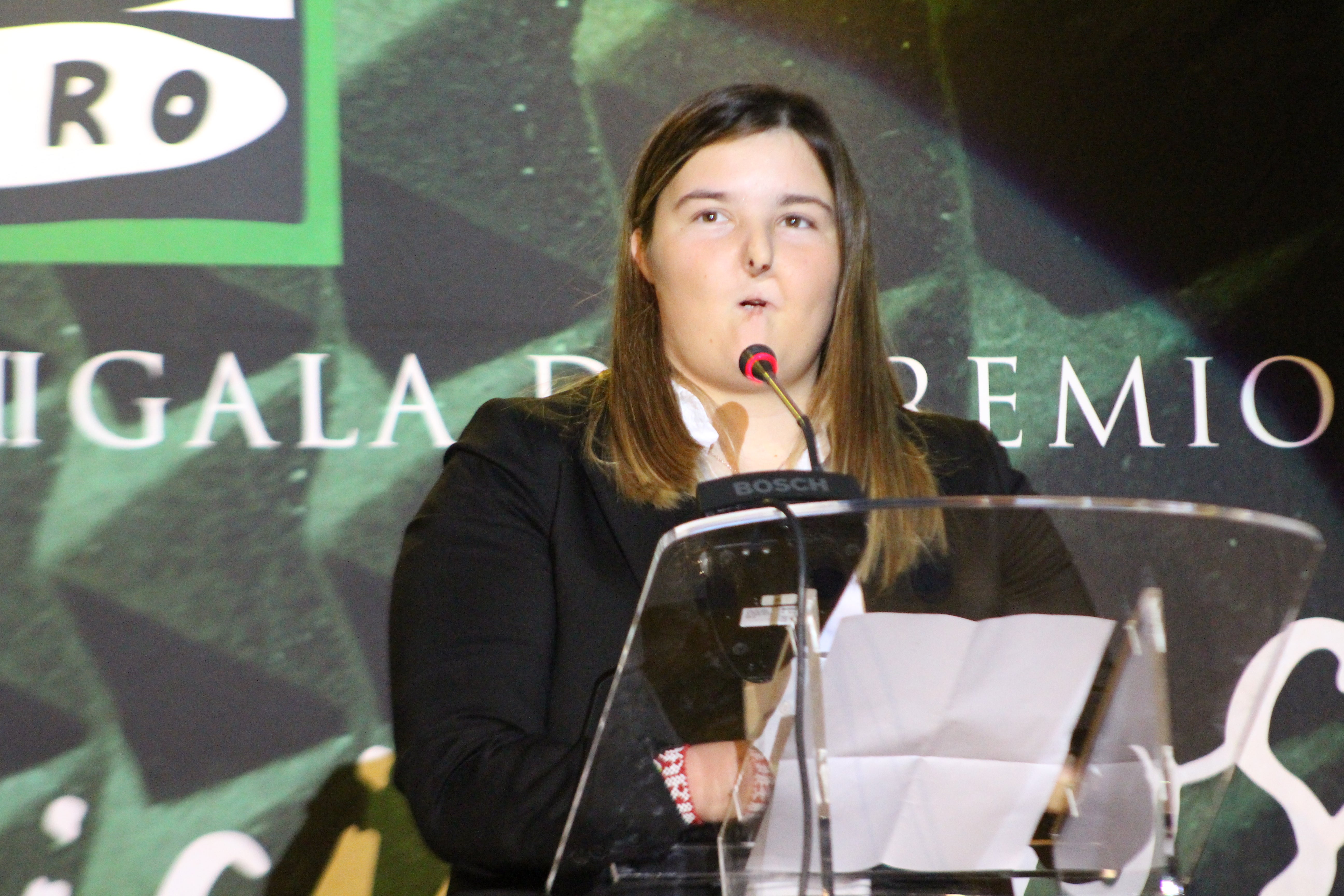 En el apartado de Cultura el reconocimiento ha sido para Marina González Bordonado En el apartado de Cultura el reconocimiento ha sido para Marina González Bordonado