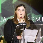 Marina González Bordonado en la gala de los VIII Premios 'Ilicitanos en la Onda'.