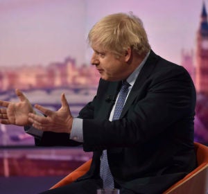 El primer ministro británico, Boris Johnson El primer ministro británico, Boris Johnson