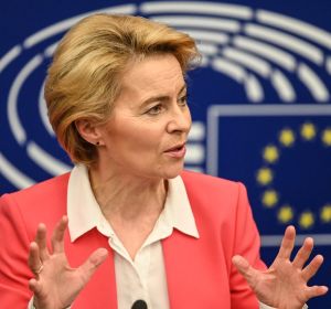 La presidenta de la Comisión Europea, Ursula von der Leyen La presidenta de la Comisión Europea, Ursula von der Leyen