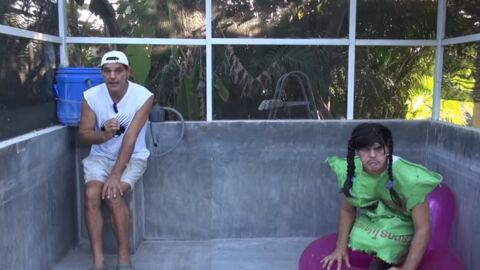 Frank Cuesta parodia a Greta Thunberg