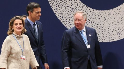 Pedro S&aacute;nchez visita las instalaciones de la Cumbre del Clima