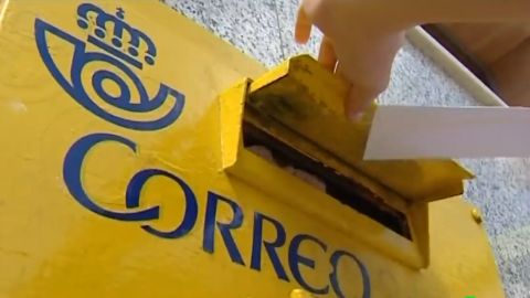 Buz&oacute;n de cartas de Correos
