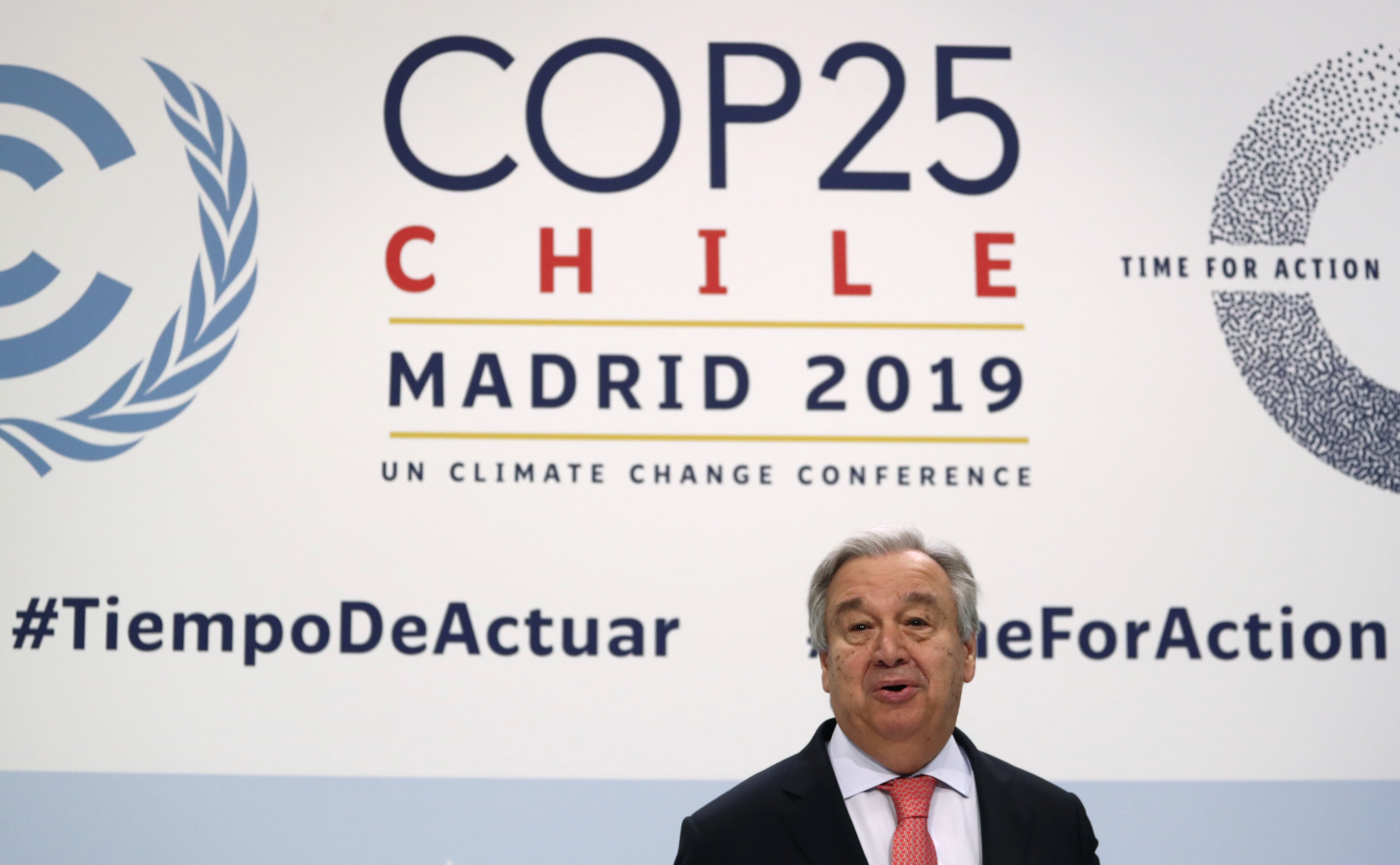 La ONU exige voluntad política para actuar por el clima ante un inminente "punto de no retorno" La ONU exige voluntad política para actuar por el clima ante un inminente "punto de no retorno"