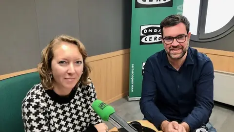 Antoni Noguera, recientemente elegido coordinador general de Més per Mallorca, en una entrevista en Onda Cero Mallorca. Més per Mallorca