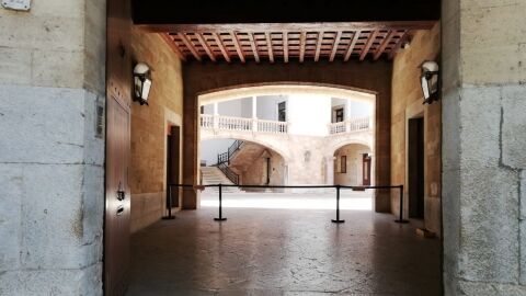 Entrada de la Audiencia Provincial de Baleares