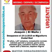 La Guardia Civil encontró ayer al hombre desaparecido en Miguelturra La Guardia Civil encontró ayer al hombre desaparecido en Miguelturra