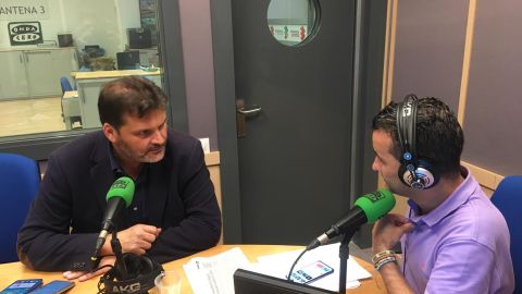 Jos&eacute; &Aacute;ngel Mart&iacute;n, Concejal de Servicios P&uacute;blicos de Santa Cruz de Tenerife con Oscar Mart&iacute;n en Onda Cero Tenerife