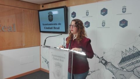 Sara Mart&iacute;nez, portavoz del equipo de Gobierno del Ayuntamiento de Ciudad Real